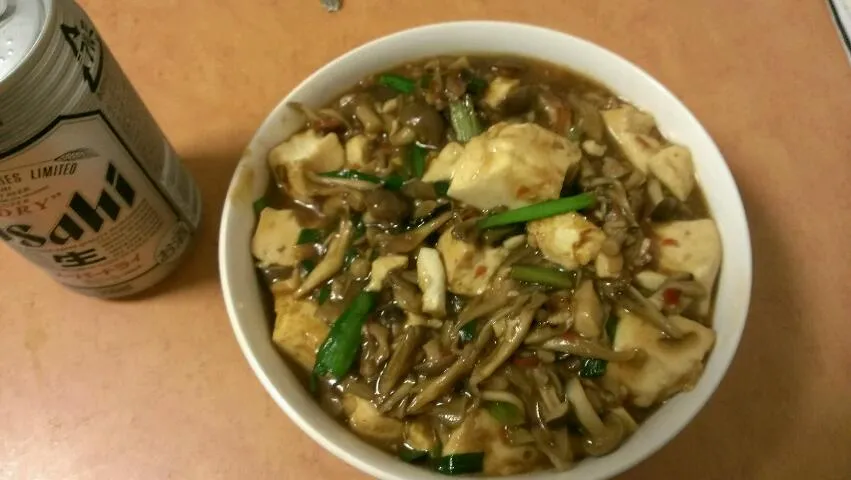 キノコの麻婆豆腐|ニシオカさん