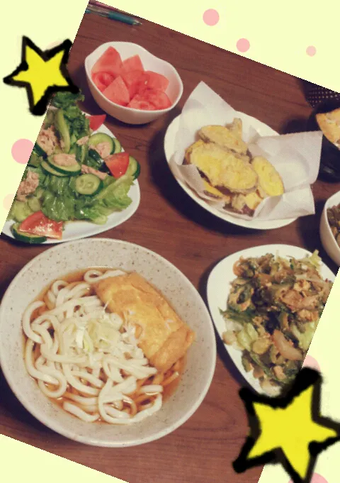 Snapdishの料理写真:夕御飯(*˘︶˘*).｡.:*♡|楓さん