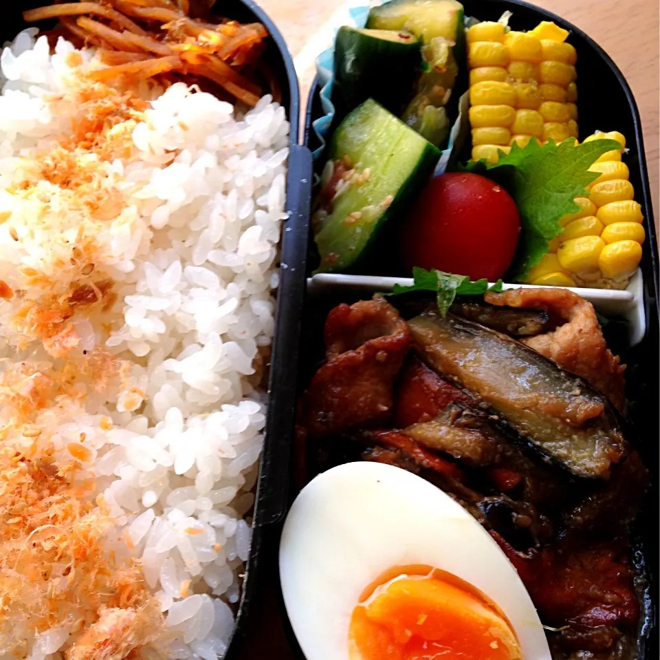 Snapdishの料理写真:今日のパパお弁当。|江口亜梨子さん