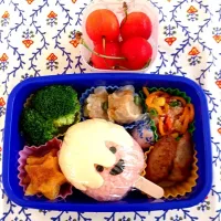 Snapdishの料理写真:アイスキャンディー弁当|マユモンさん