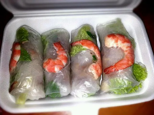 vietnamese fresh spring roll|korinoさん