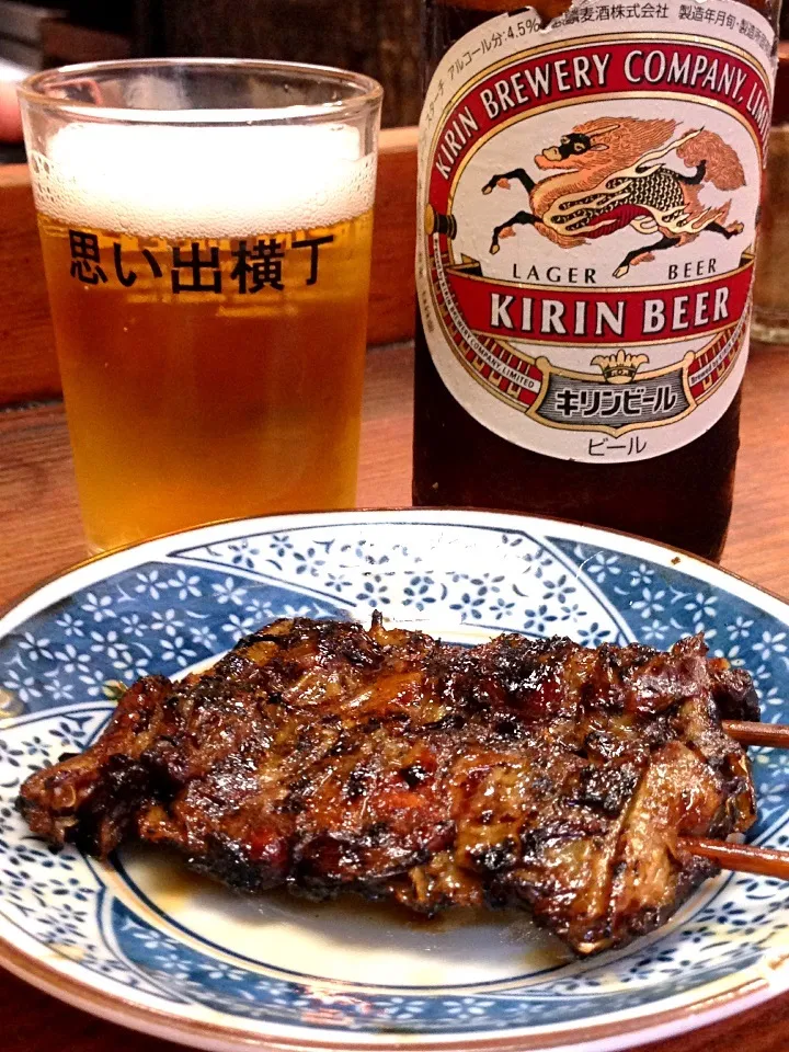 鰻えり焼きwithラガー🍺|おかっぴーさん