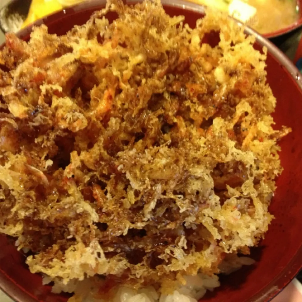 桜海老かき揚げ丼 もり竹|tarqarさん