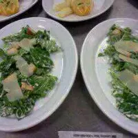 Snapdishの料理写真:Cesar salad with shaved parmesan.|Sara Leeさん