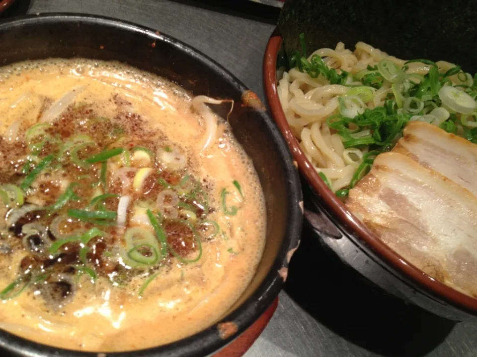 石焼つけ麺 マー油豚骨 大盛り|tecklさん