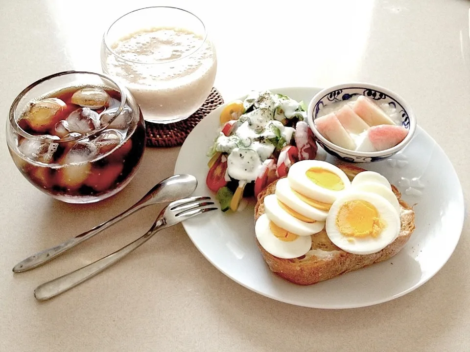 フルーツな朝食|みっちぃさん