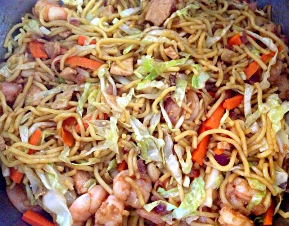 Chow mein with shrimp|Indie Starさん