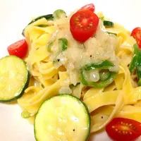 anchovies garlic pasta|Panda Ogiwaraさん