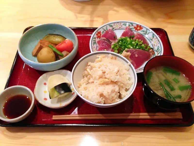 鰹と松茸ご飯|chan mitsuさん