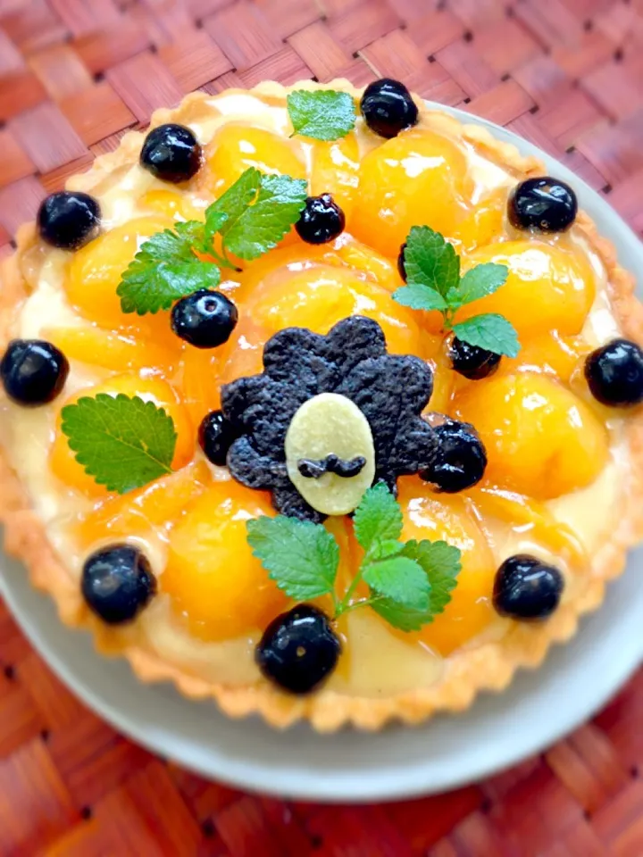 Inspired from Klala&yukaringg😍Yogurt custard tart of loquat 🎵枇杷のﾖｰｸﾞﾙﾄｶｽﾀｰﾄﾞﾀﾙﾄ|🌈Ami🍻さん