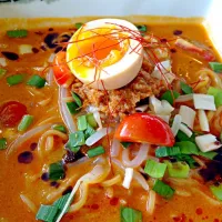 Snapdishの料理写真:ゴルフ場ｄｅ冷やし担々麺|yujiさん