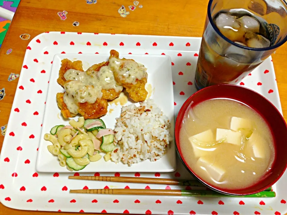 ちょっぴり手抜き晩ご飯☆|ゆうさん