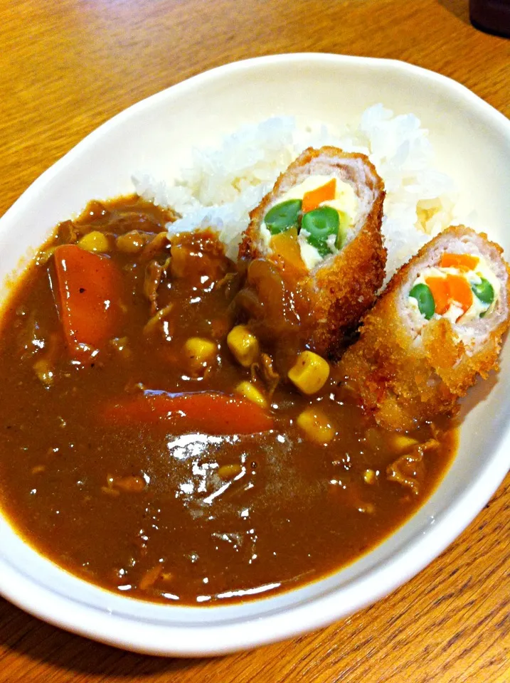 カツカレー|まつださんさん