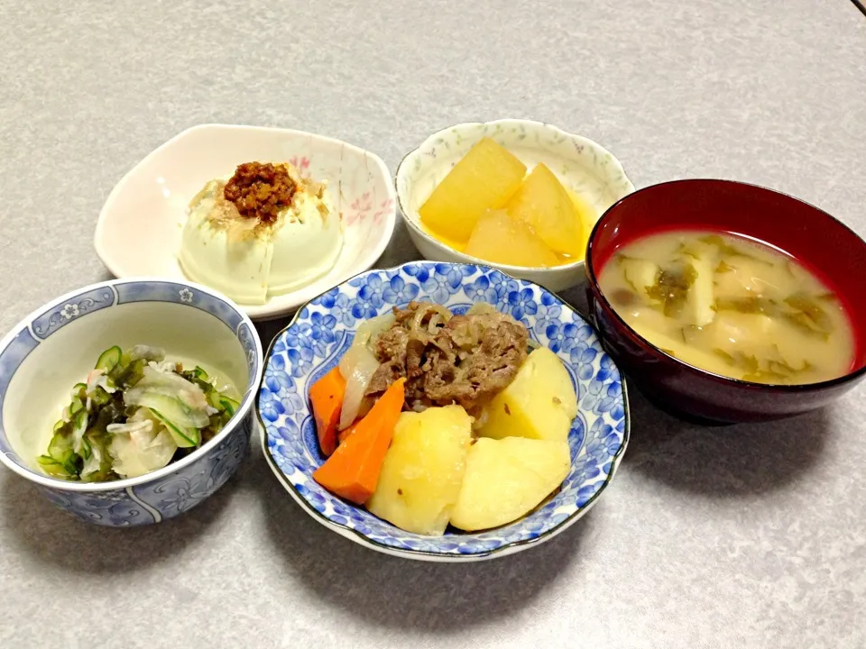 和食の晩ご飯|Orie Uekiさん