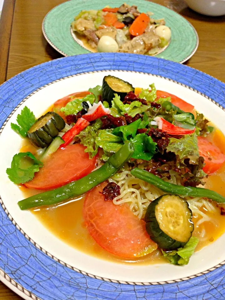 冷しラーメンが食べたかったので|wildcat山猫さん