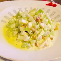 Ensalada Apio,Manzana Verde,Nueces|Claudio Aguirreさん