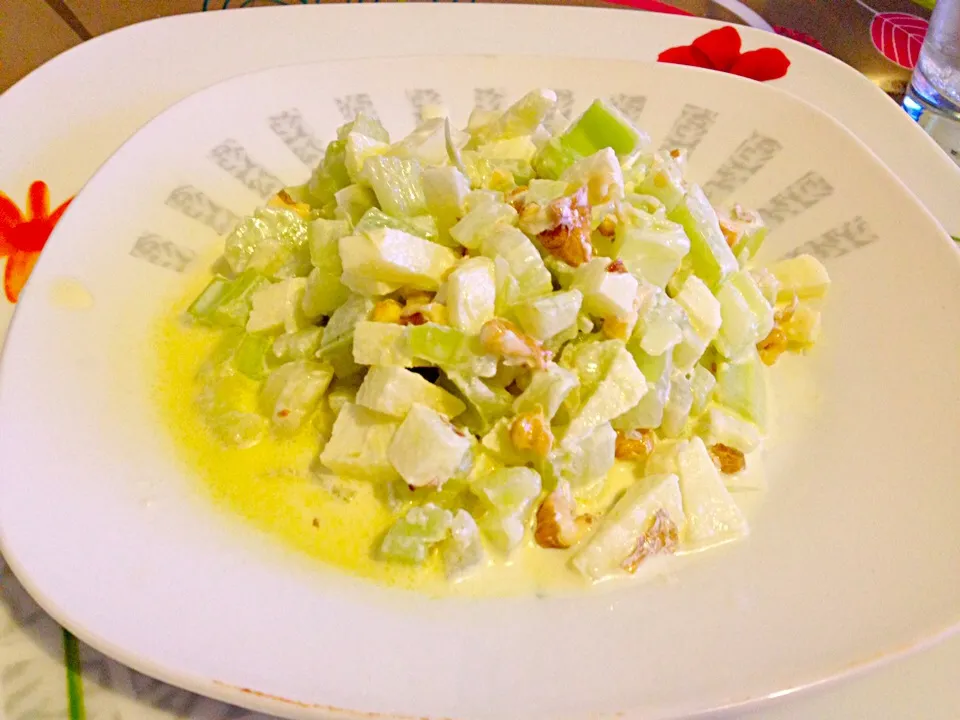 Ensalada Apio,Manzana Verde,Nueces|Claudio Aguirreさん