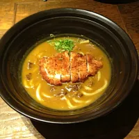 Snapdishの料理写真:カツカレーのうどん♪(´ε｀ )|チロルさん