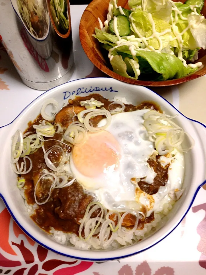 朝カレーNOW♪(๑ᴖ◡ᴖ๑)♪|伍龍やすさん