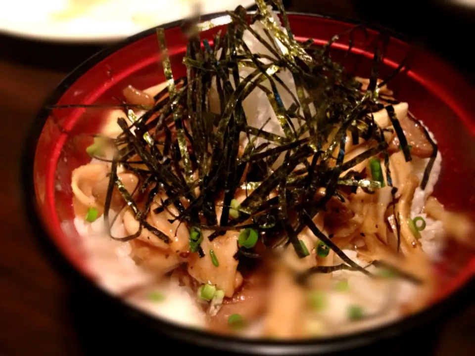 おろしポン酢ステーキ丼|おばたさん