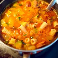 Sausage minestrone !!|shimeiさん