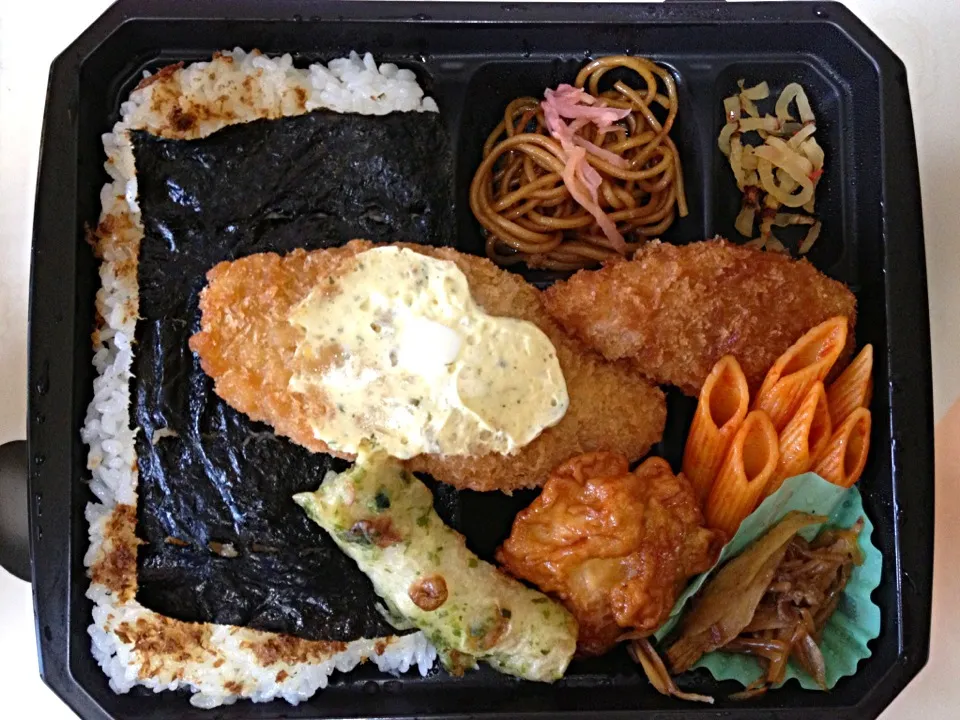 7-11 のり弁当|ばーさんさん