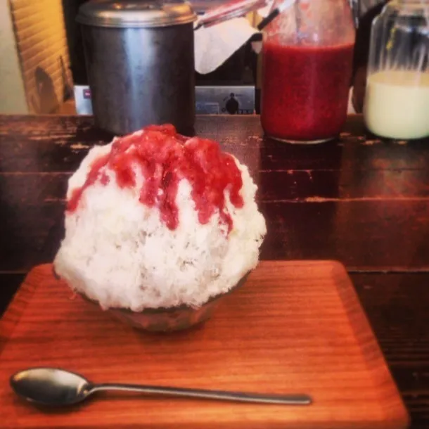 Snapdishの料理写真:たいやき屋ゆいさんのかき氷🍧|minamiさん