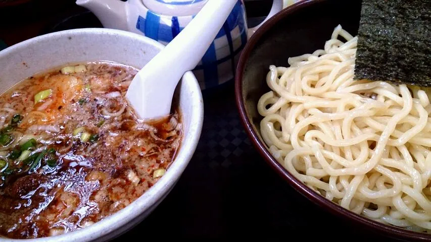 宝来軒のつけ麺|ほっぺさん