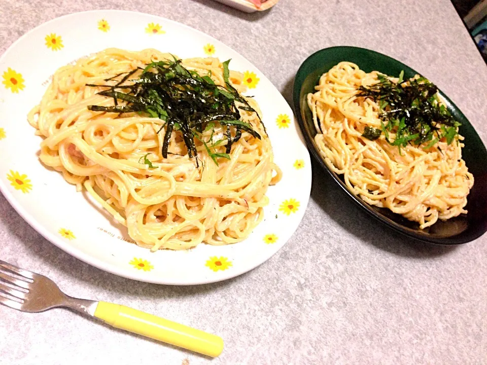 明太豆乳チーズパスタ|ゆうきさん