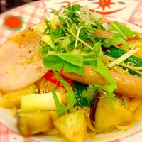 京夏野菜の具だくさん醤油バター|まいたんさん