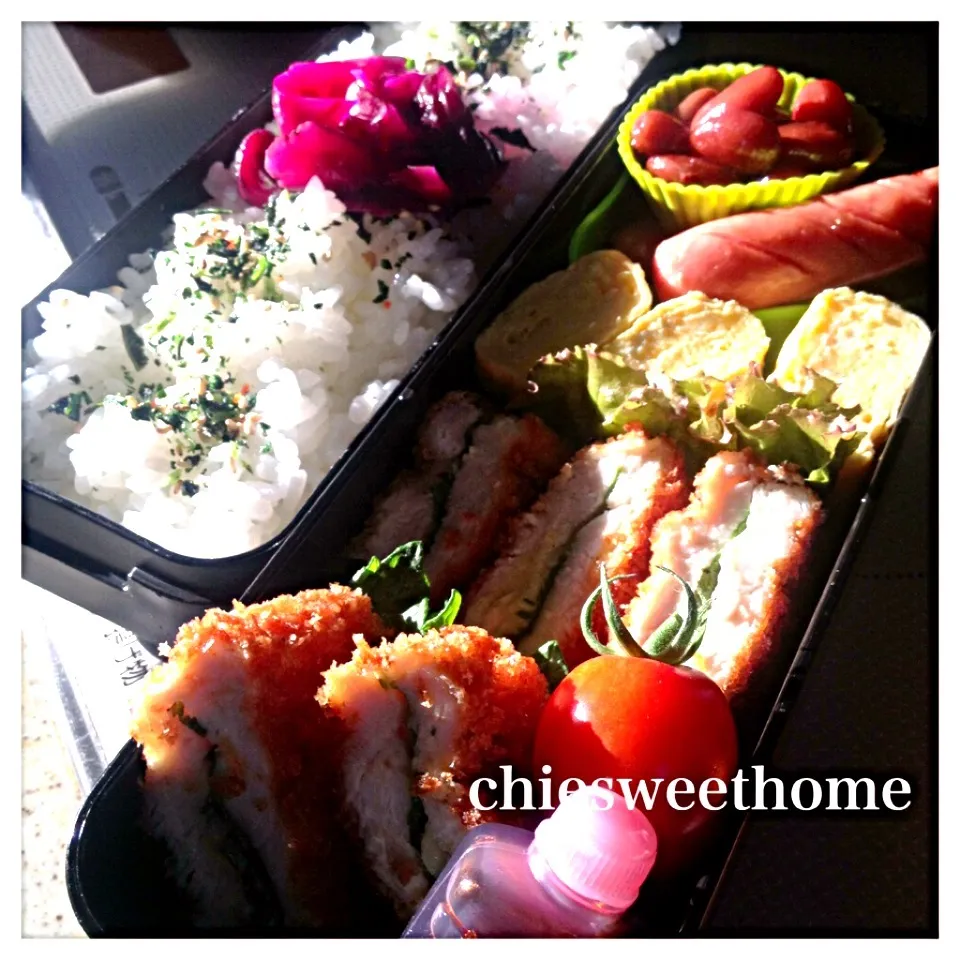 7/12  ササミチーズフライ弁当|chieko ♪さん