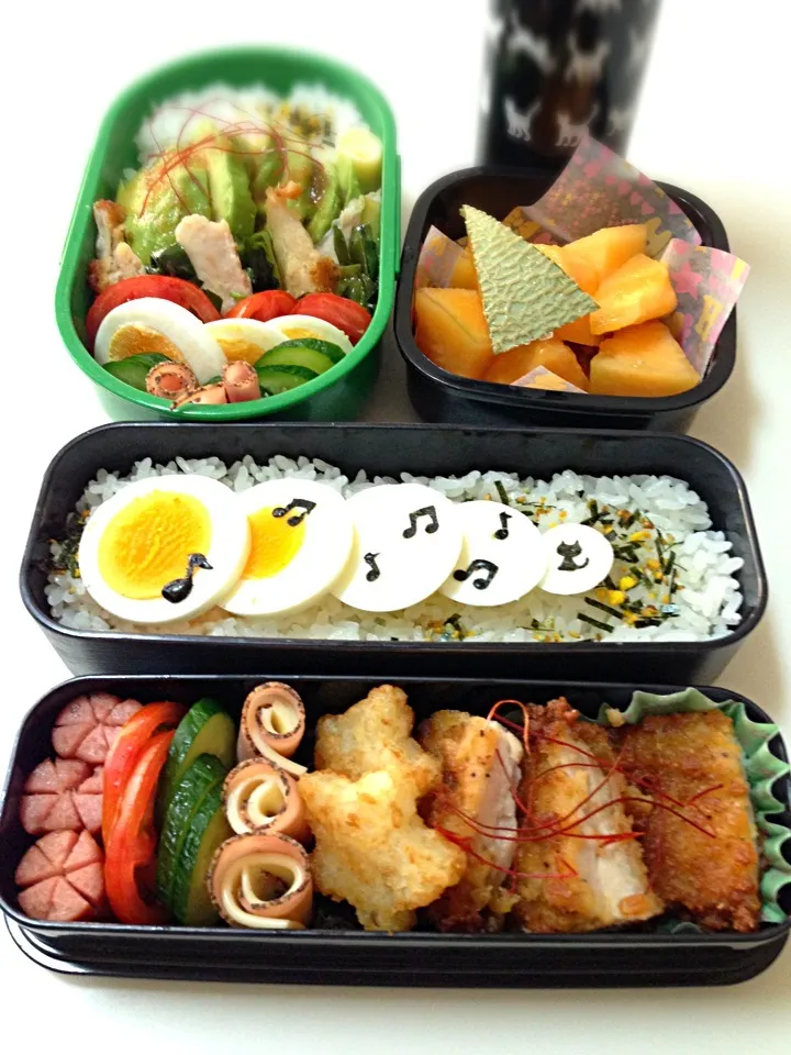 Snapdishの料理写真:7/12 フライドチキン弁当|Mikaさん