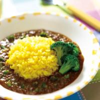 まるごとブロッコリーのキーマカレー