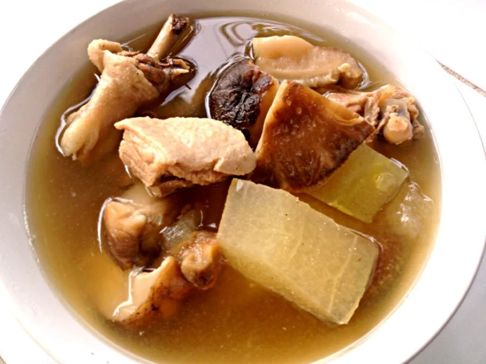 เป็ดตุ๋นมะนาวดอง duck in lime pickle soup|sanさん