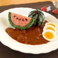 スイカ☆カレー