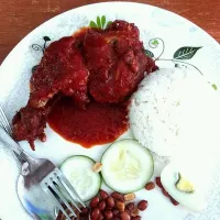 Snapdishの料理写真:nasi lemak|ilovefoodさん