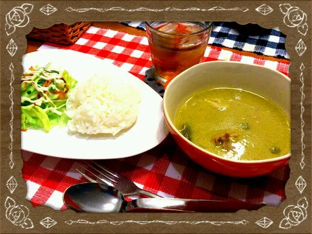 Green Curry (●♡∀♡))ヾ☆*。|ゆきさん