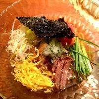 Snapdishの料理写真:梅おろし冷麺|j_o_jさん