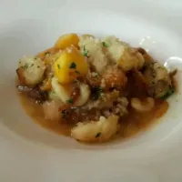 peach gnocci pasta|Mathew Haugenさん