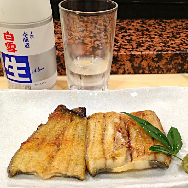 an eel grilled without seasoning|do dyuさん