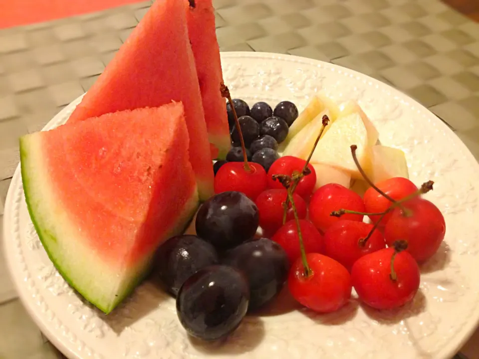 Fruit platter|Junya Tanakaさん