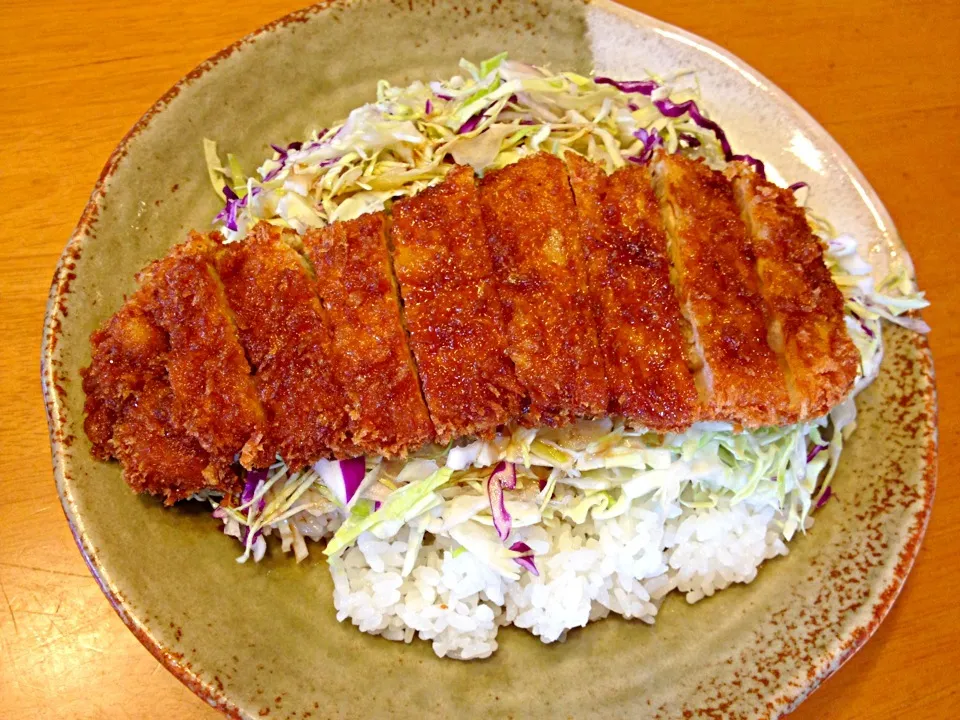 駒ヶ根風ソースカツ丼|おいもさん