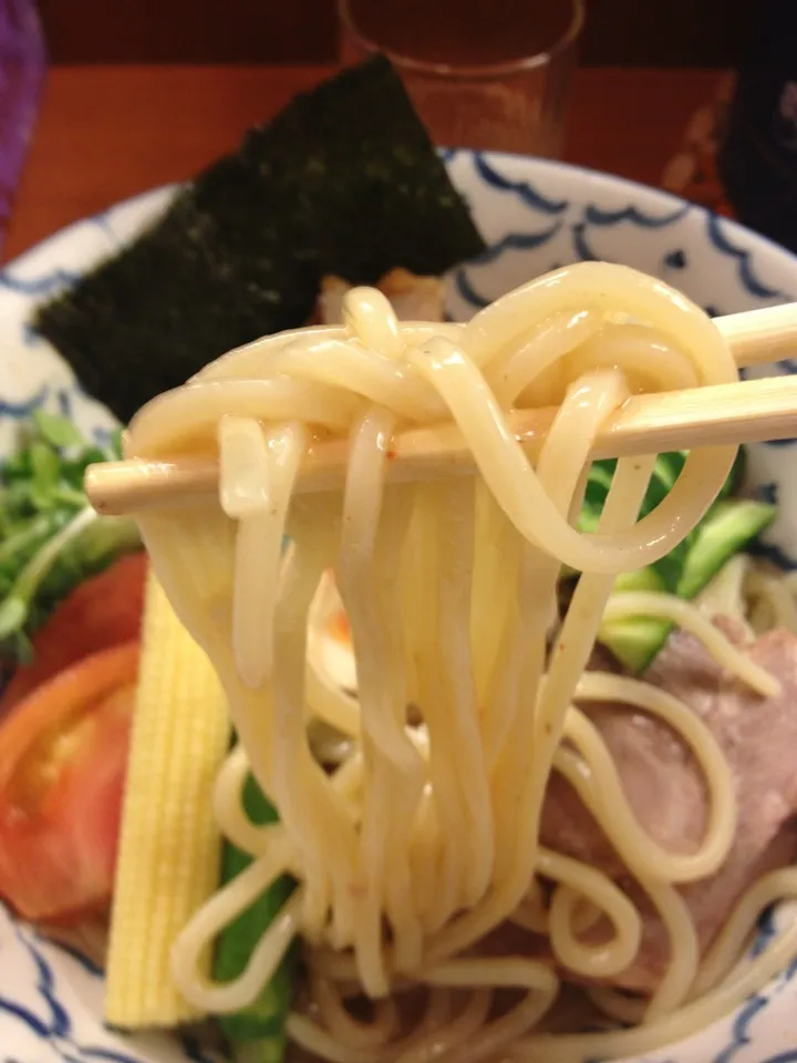 冷やし中華の麺！|morimi32さん