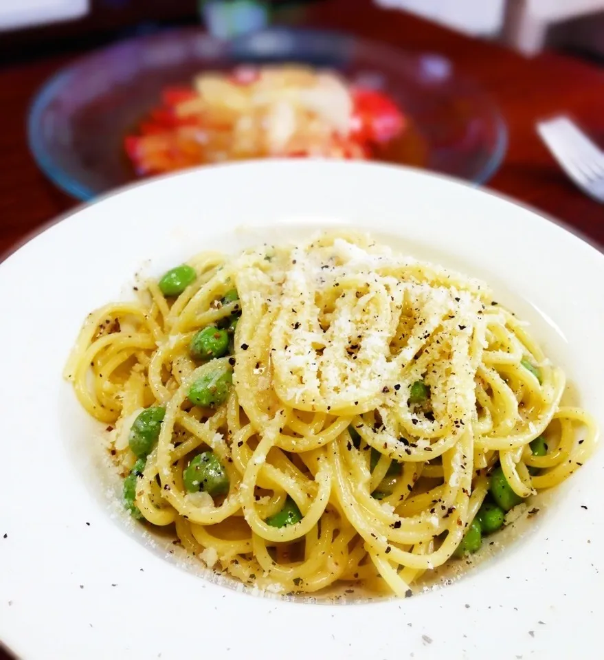 カチョエペペ！枝豆入り♪|あこさん