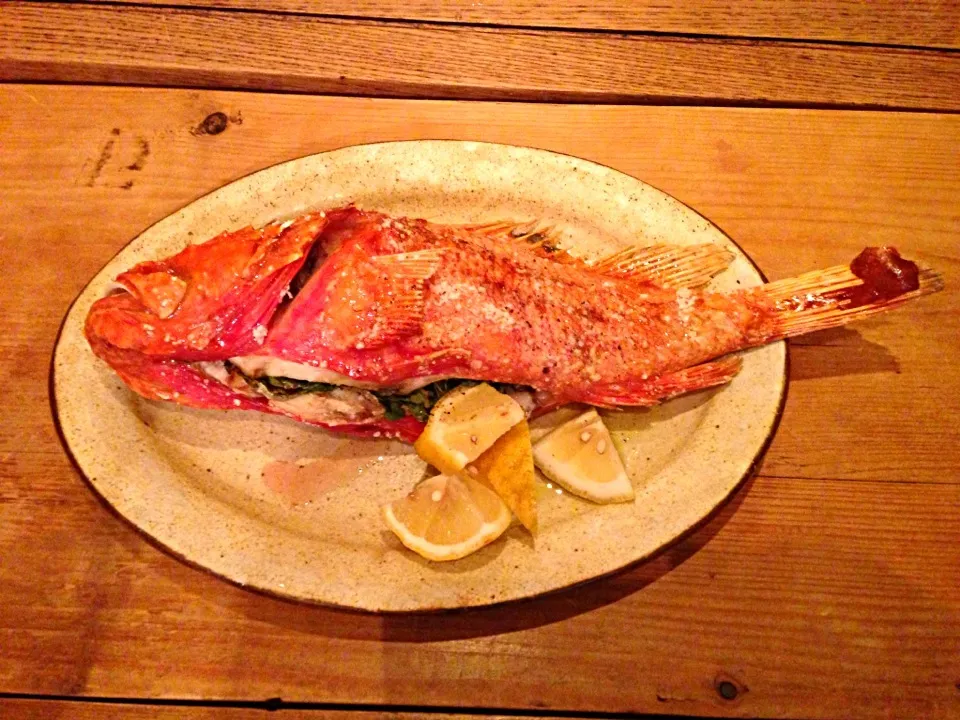 カサゴの香草焼き|ハギーさん