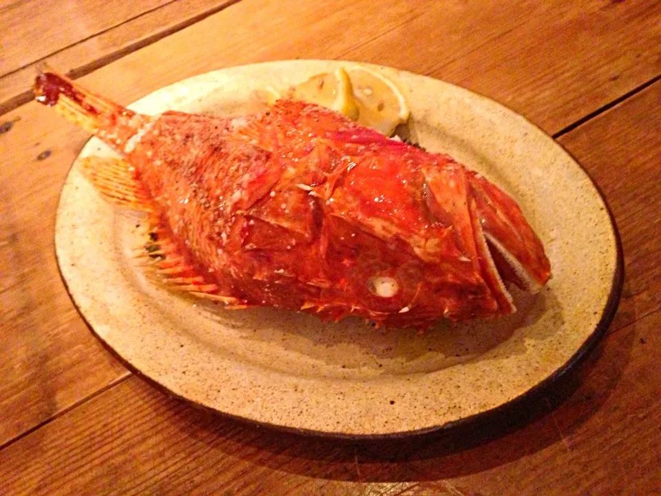 カサゴの香草焼き|ハギーさん