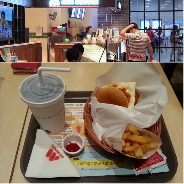 Snapdishの料理写真:모스버거(Mos Burger)|황재원(Jaewon Hwang/黃哉源)さん