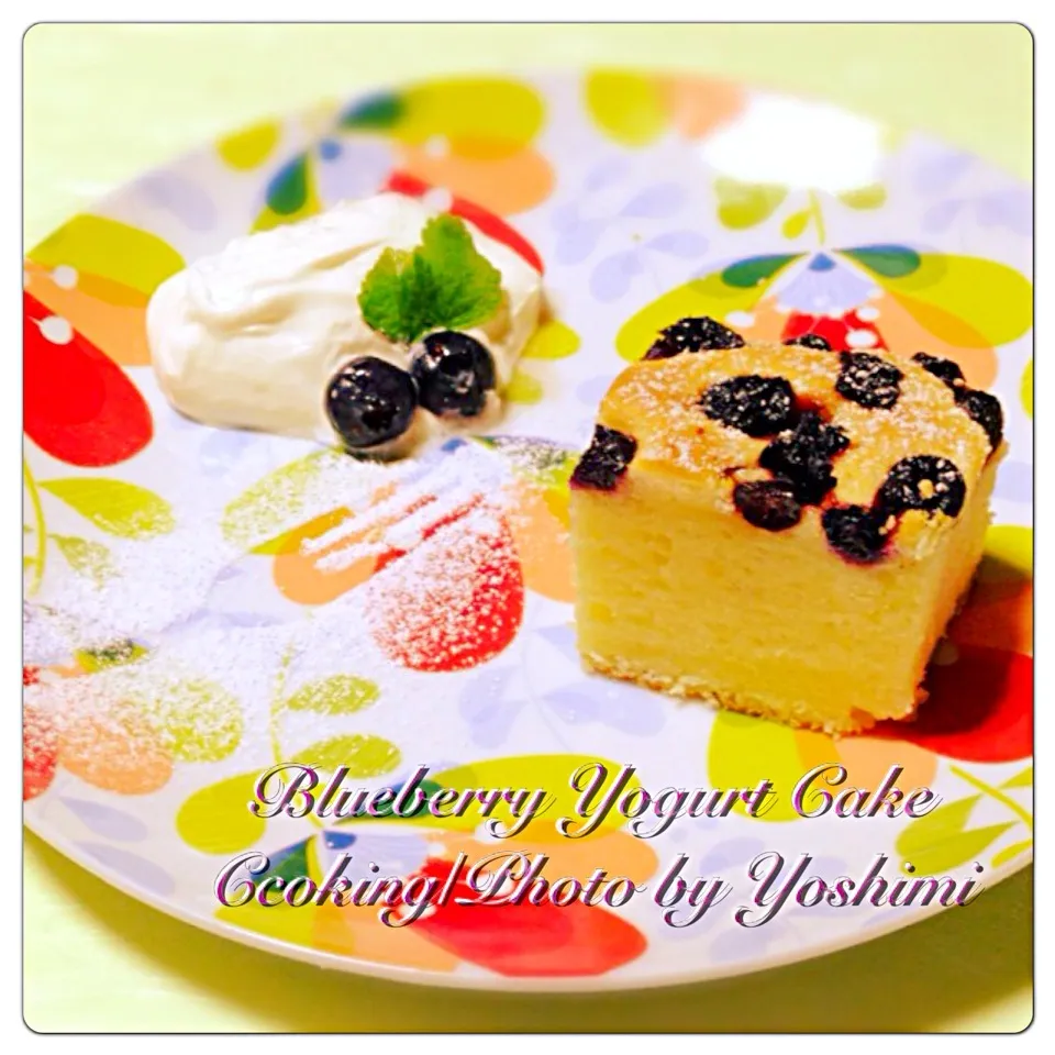 Yuka NakataさんのEasy blueberry cake❤|yoshimiさん