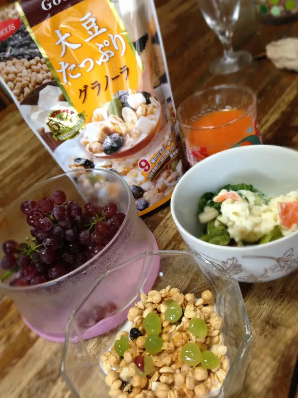 Snapdishの料理写真:H25.7.14 朝ご飯♪|小林美緒さん