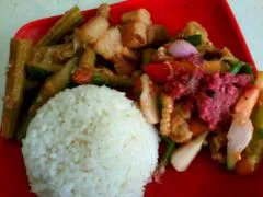 local special pakbet n ensaladang talong|Grazeeさん